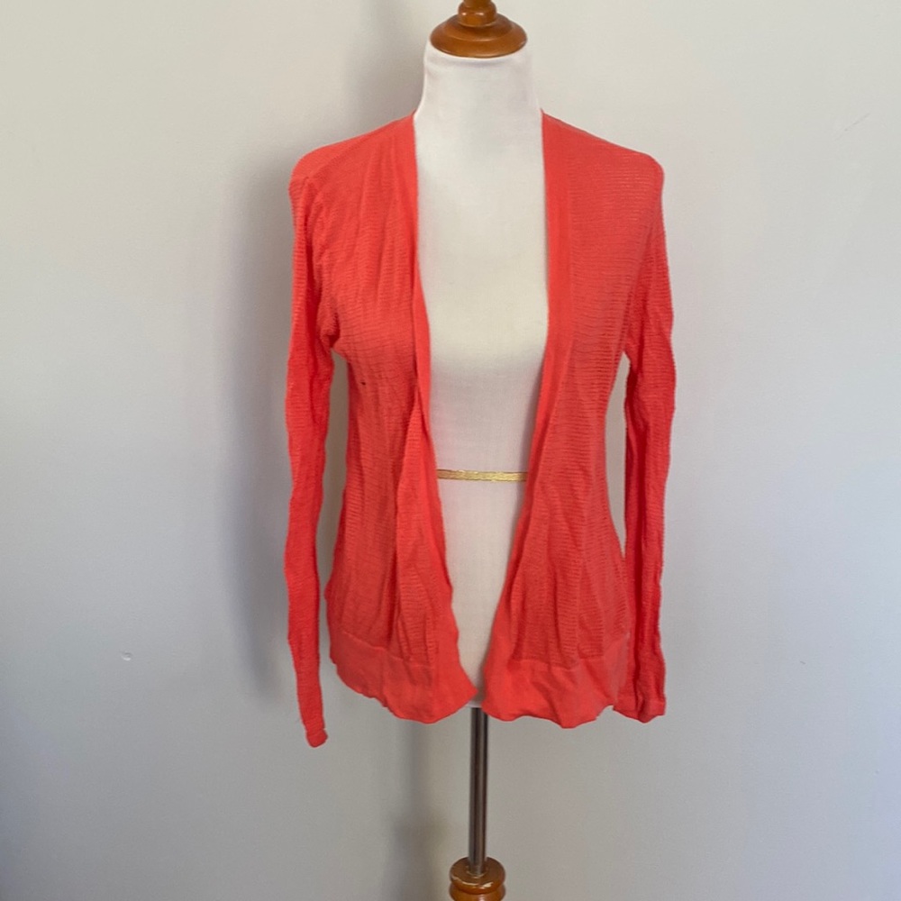 Pink No Button Cardigan